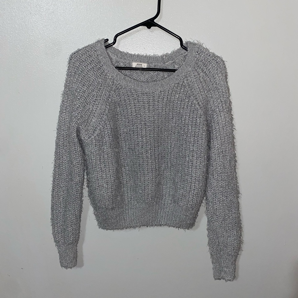 Cozy Gray Women's Sweater